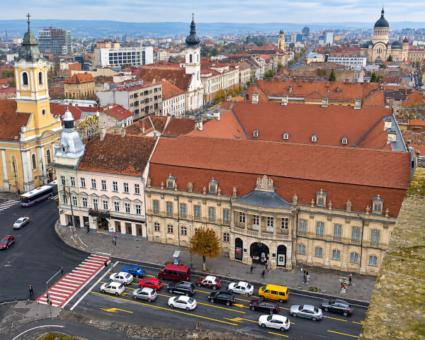 Palacio Bánffy de Cluj-Napoca en Piața Unirii, actual Museo de Arte